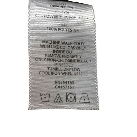 Calvin Klein Performance women’s cream black puffer vest size Medium #39-1859 - Picture 4 of 7